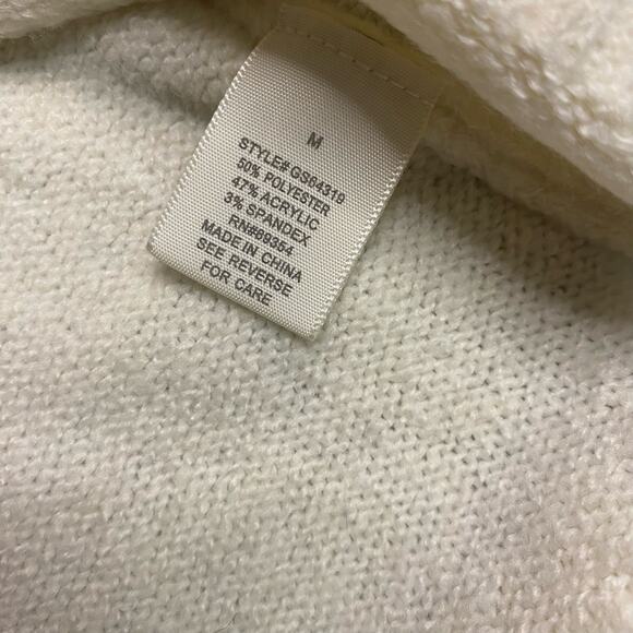 Women's sweater M Turtleneck cottagecore Classic preppy Elegant minomalist NYC - Picture 6 of 9